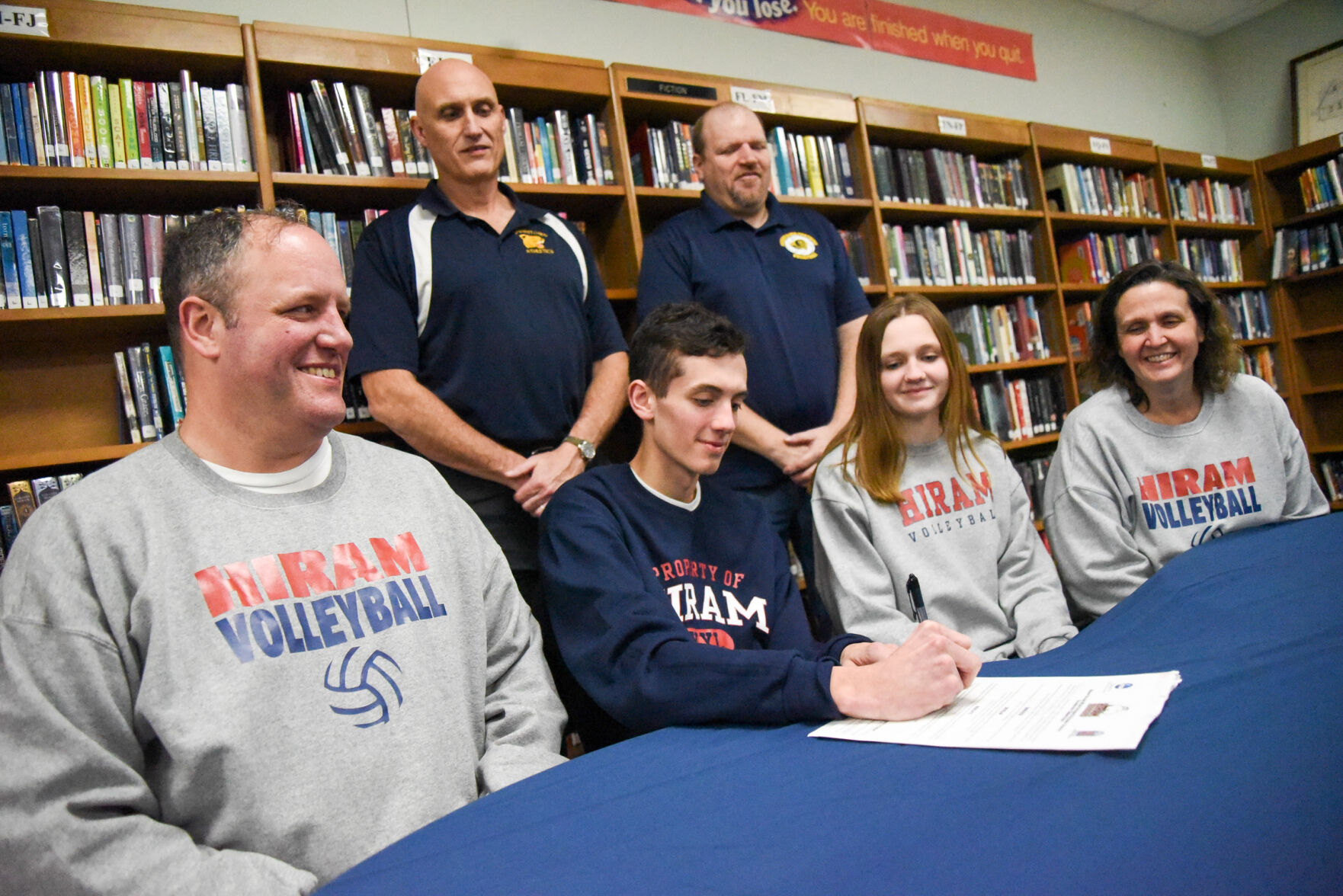 Brady Greco commits to play volleyball at Hiram